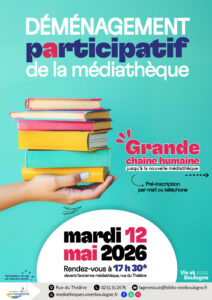 déménagement participatif de la médiathèque de La Genétouze