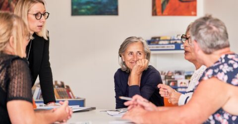 Bénévoles des médiathèques en formation